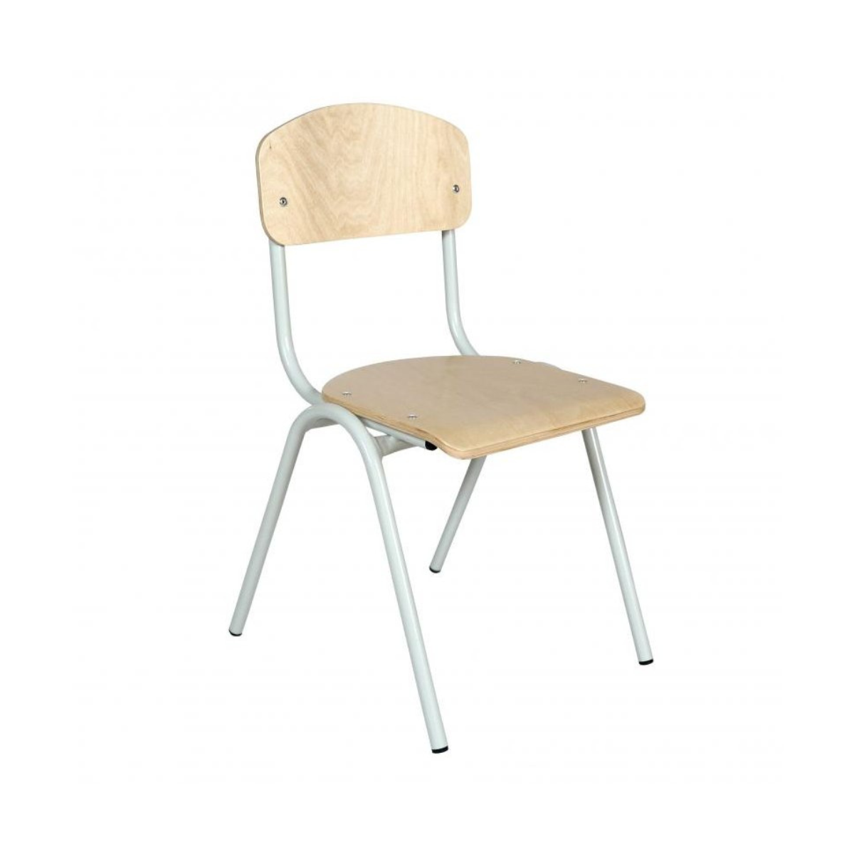 Дитячий стілець ISO №2, на круглій трубі, ЛЕЛЕКА, 315х330х565 мм.